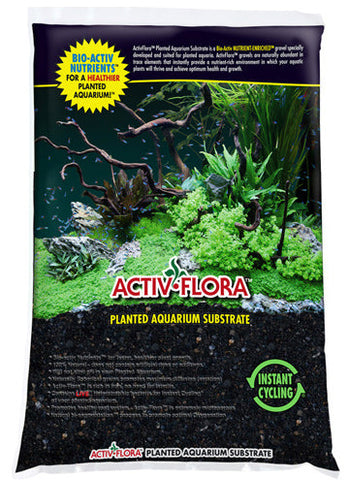 World Wide Imports Activ-Flora Planted Aquarium Substrate Flora Core Black - 16lbs